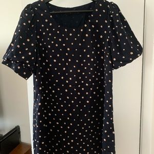 Mid dress with dots